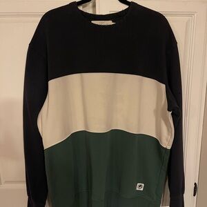 Colorblock Crewneck Sweater XL